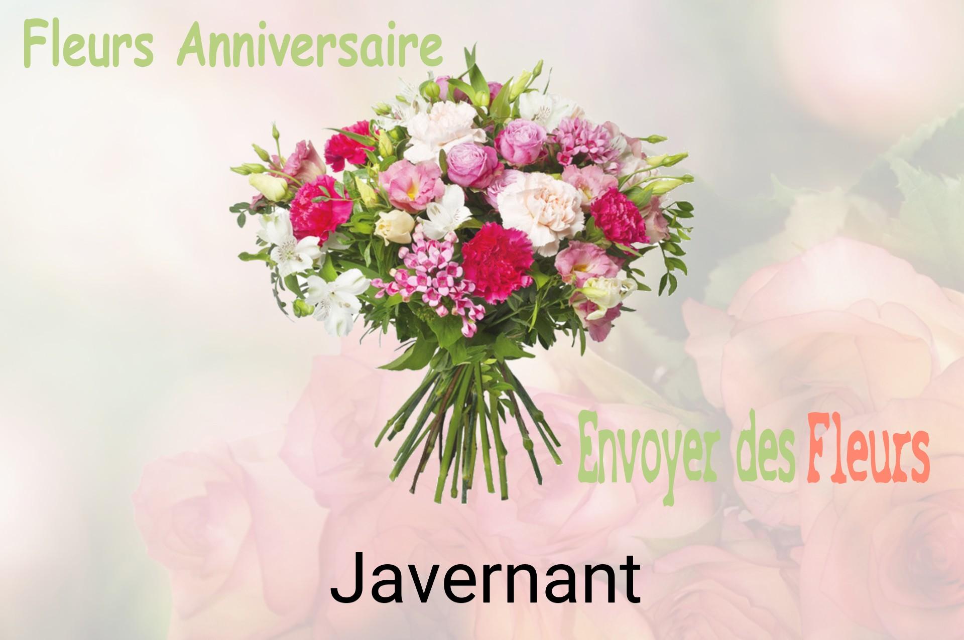 Bouquet de fleurs d’anniversaire livré à Javernant