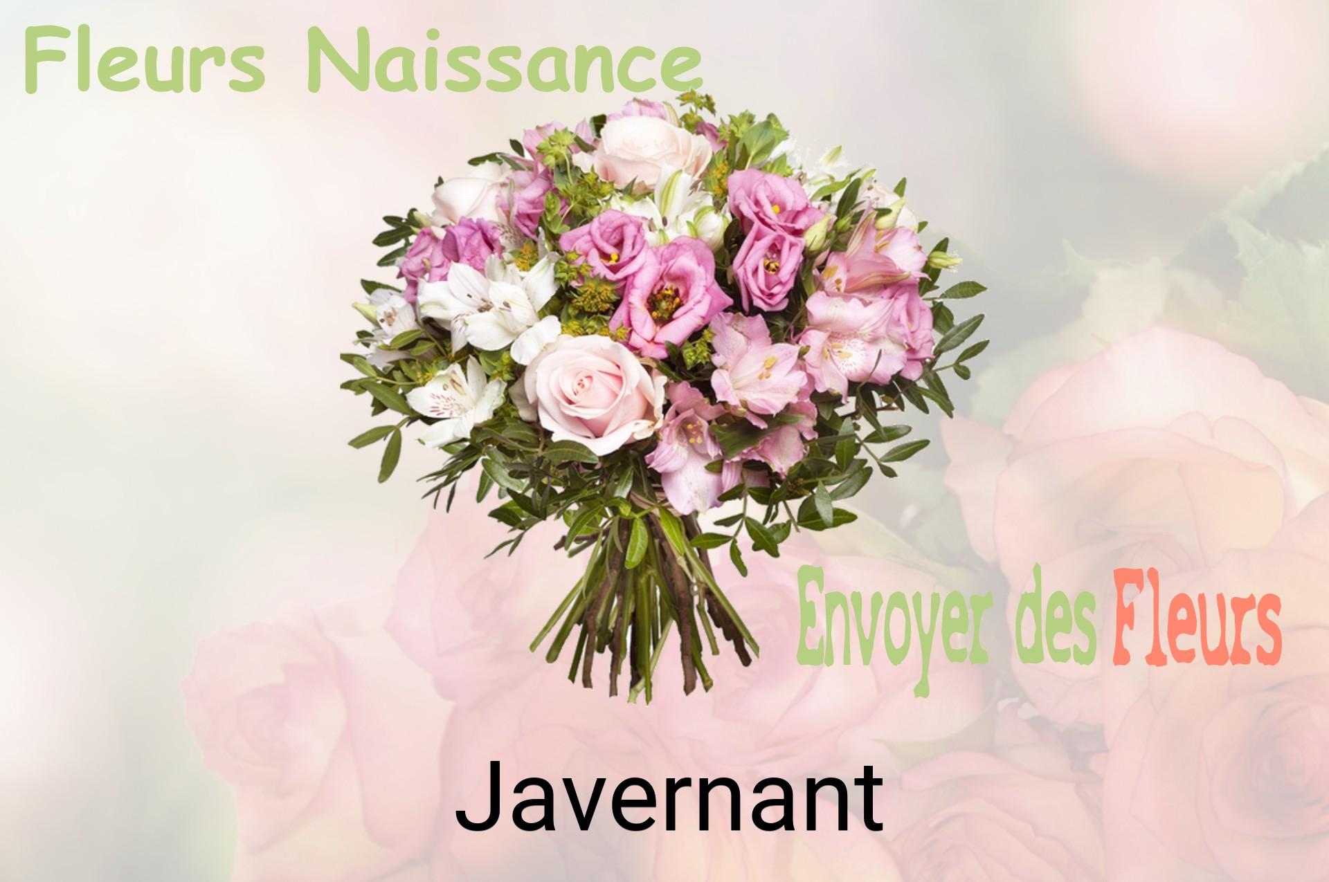 Bouquet de fleurs de naissance livré à Javernant